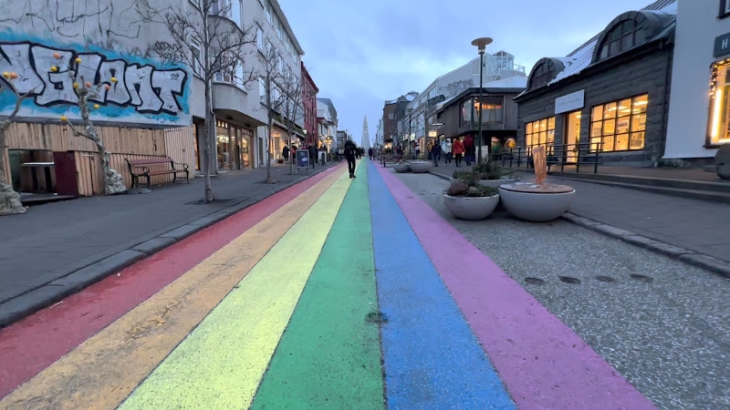 Image of Rainbow Street Art