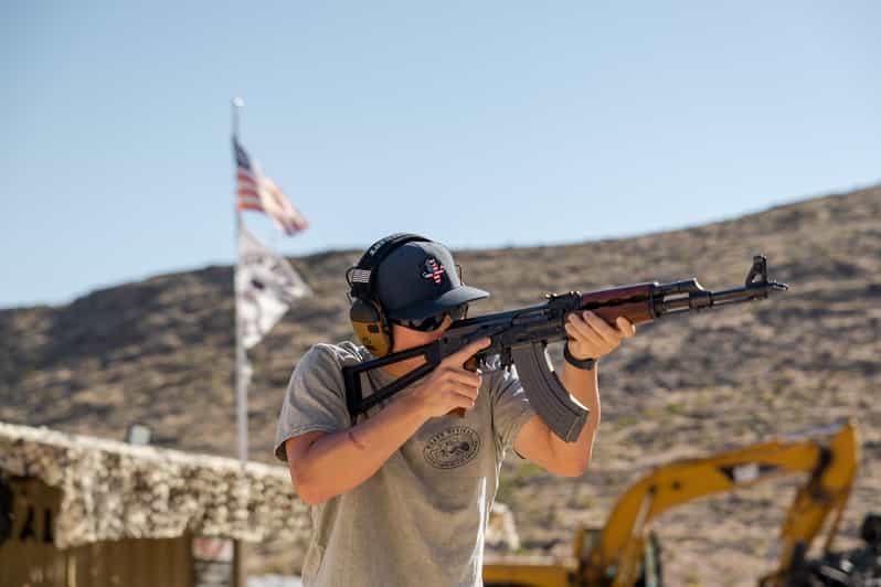 Image of Las Vegas: Outdoor Shooting Range Experience with Instructor