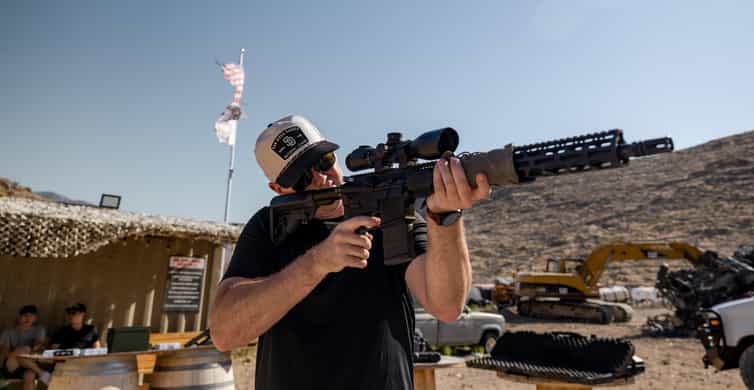 Image of Las Vegas: Outdoor Shooting Range Experience with Instructor
