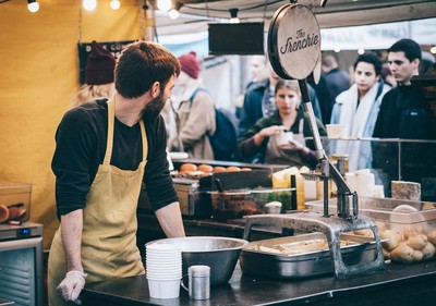Image of Southbank food market