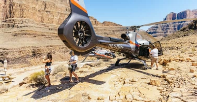 Image of From Las Vegas: Grand Canyon Helicopter Tour with Champagne