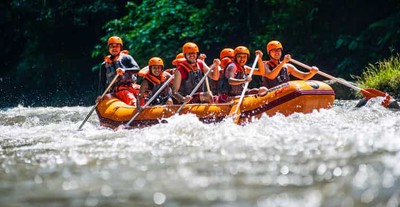 Image of Bali: Ayung River Guided Rafting Adventure with Lunch